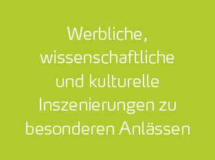 designatics – Events, Werbliche, wissenschaftliche und kulturelle Inszenierungen zu besonderen Anlässen