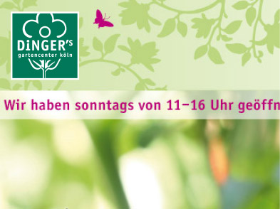 Grünes Leben – Dinger‘s Gartencenter